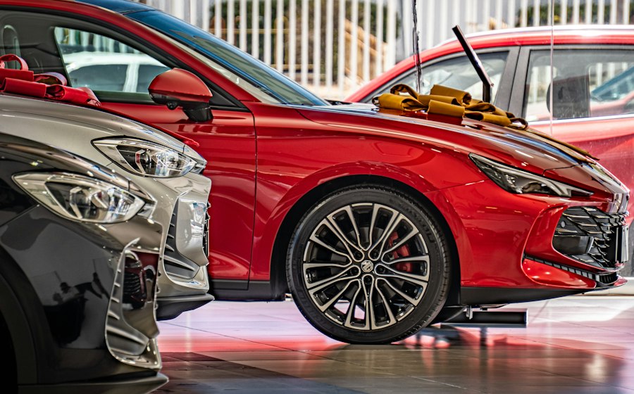 Lakshmi Automotives — car showroom floor