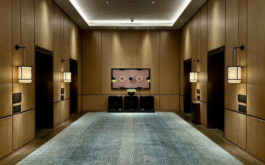 A1 Grand Convention — hotel lobby with elevator doors