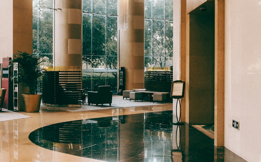 KVR Conventions — hotel lounge and reception