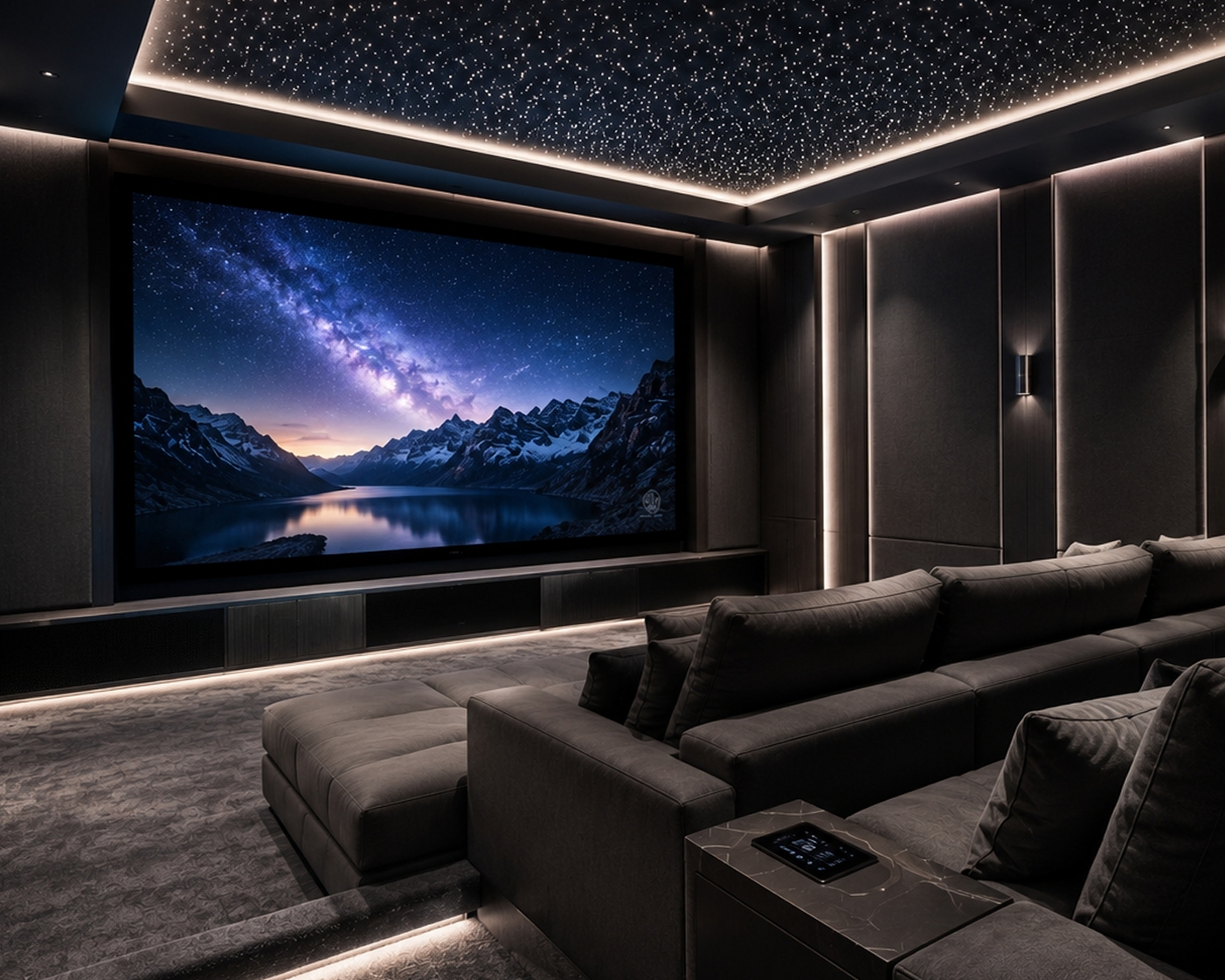 Home theater setup