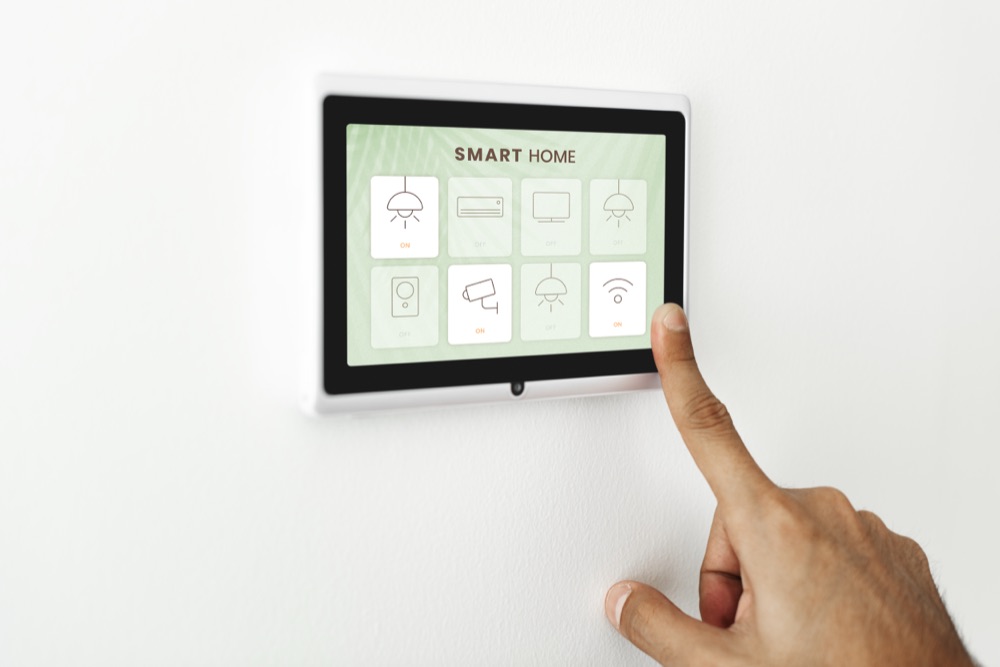 Home automation control panel