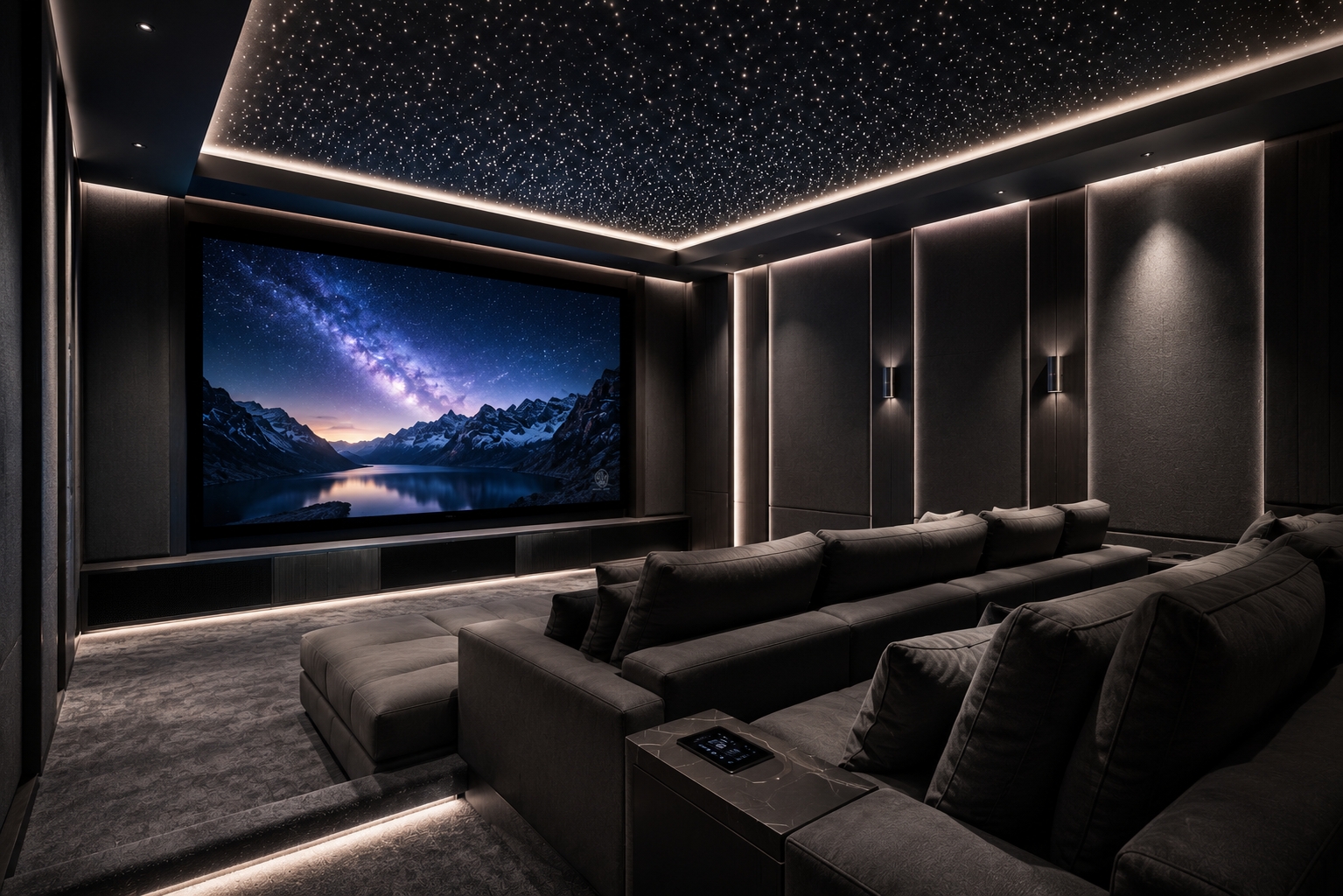 Home theater setup
